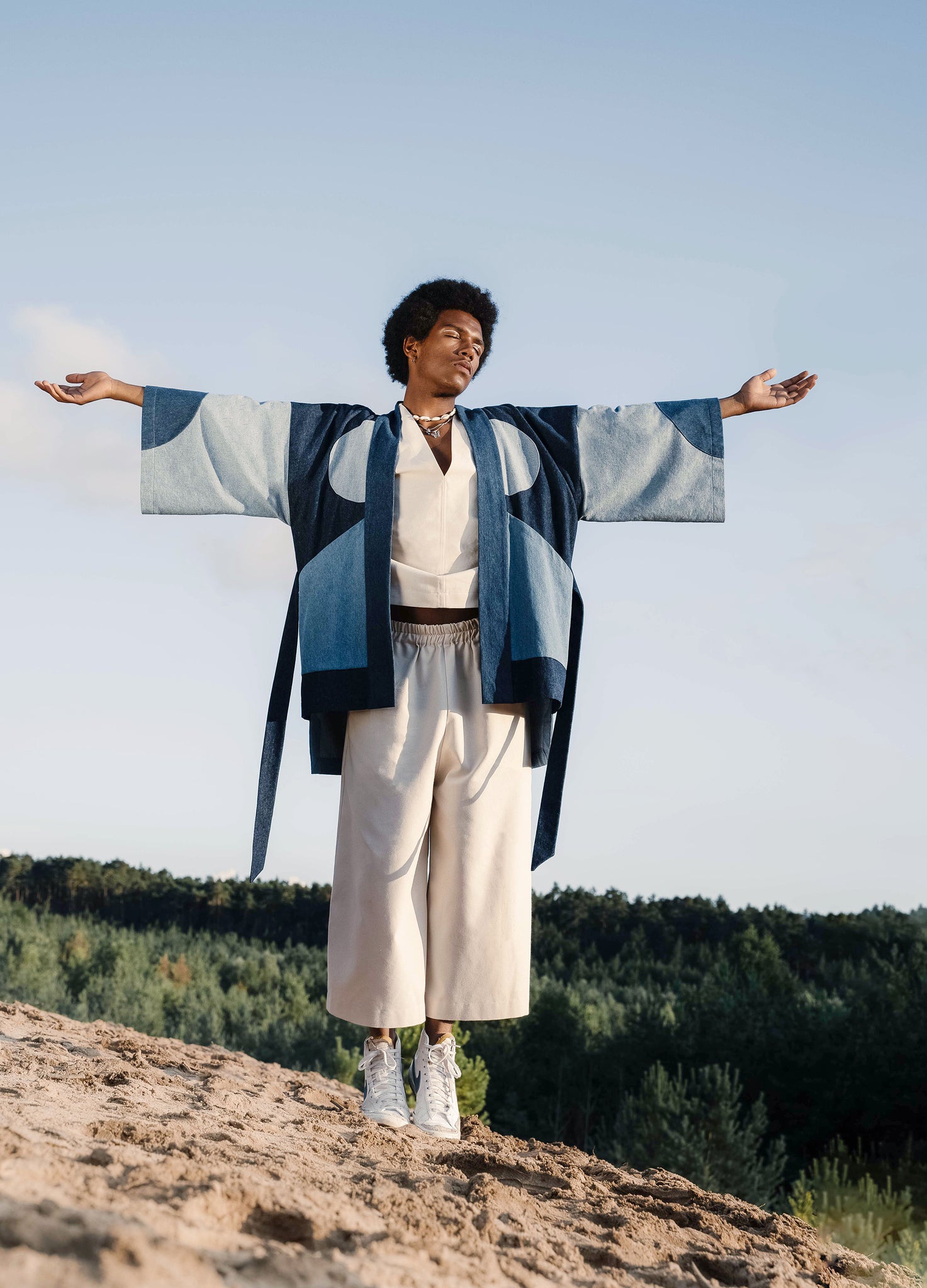 PATCHMONO | Kimono jacket denim