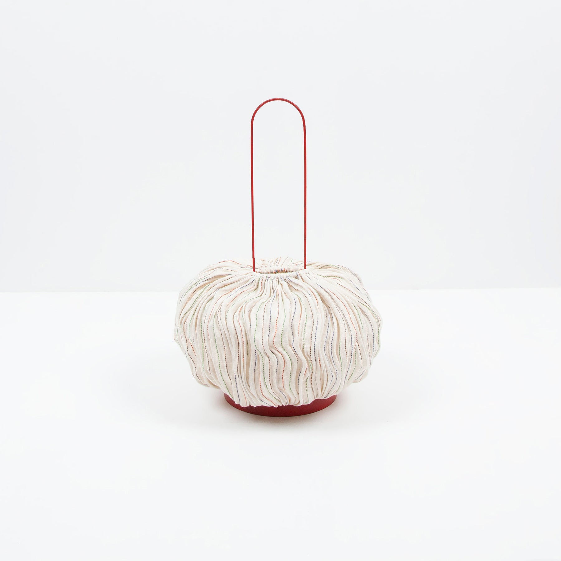 NEBULE lamps | handwoven with colorful recycled telephone wires